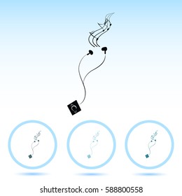 Vacuum headphones