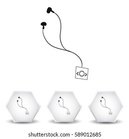Vacuum headphones