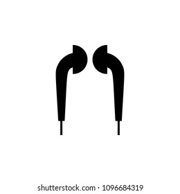 vacuum headphones icon. Element of web icon with one color for mobile concept and web apps. Isolated vacuum headphones icon can be used for web and mobile on white background