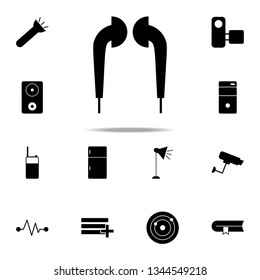 vacuum headphones icon. web icons universal set for web and mobile