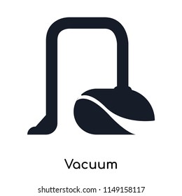 Vacuum icon vector isolated on white background for your web and mobile app design, Vacuum logo concept