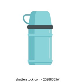 Vacuum insulated container icon. Flat illustration of vacuum insulated container vector icon isolated on white background