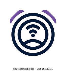 vacuum robot icon. vector dual tone icon for your website, mobile, presentation, and logo design.