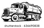 Vacuum truck sketch