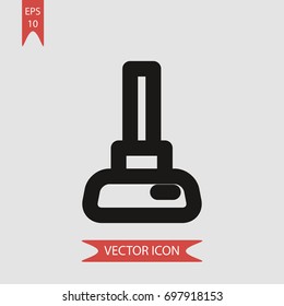 Vacuum vector icon, illustration symbol