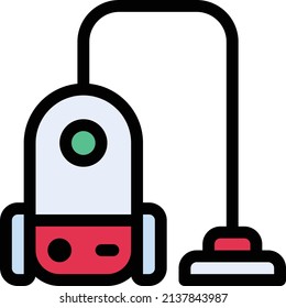 vacuum vector illustration isolated on a transparent background. storke vector icons for concept or web graphics.