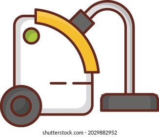 vacuum Vector illustration on a transparent background. Premium quality symbols. Vector Line Flat color  icon for concept and graphic design.