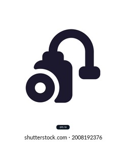 vacuum_cleaner icon. Household appliances icon. Home and kitchen electronics. Contains such Icons as Meat Grinder, Boiler, Multi Cooker and more. Vector illustration