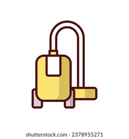 Vacuums icon isolate white background vector stock illustration