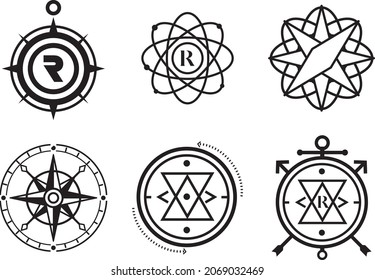 
vagabond logo design vector illustration