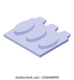 Vaginal pills icon isometric vector. Birth control. Medical education