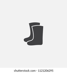 valenki base icon. Simple sign illustration. valenki symbol design from Russia series. Can be used for web, print and mobile