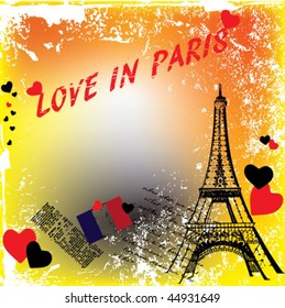 valentina's day in paris card