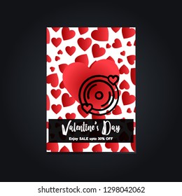 Valentine Abstract Background