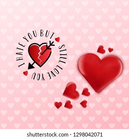 Valentine Abstract Background