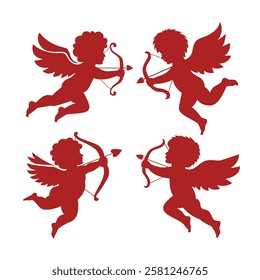 Valentine Angel Cupid Vector Illustration