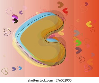 valentine art texture