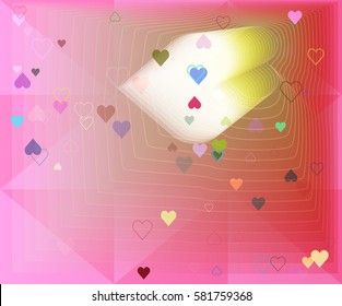 valentine art vector