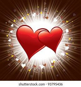 Valentine Background.