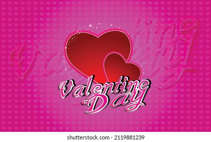 Valentine background abstract with gradient in studio and wall texture vector, empty room studio used for product presentation, Valentine wallpaper with shine use for product shooting