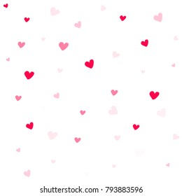 valentine background abstract. hearts wallpaper. heart on white background. valentine day background.