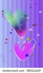 valentine background art