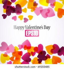 valentine background, eps10