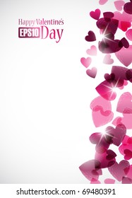 valentine background, eps10