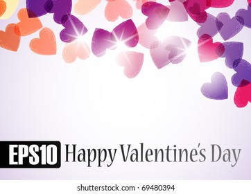 valentine background, eps10