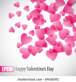 valentine background, eps10