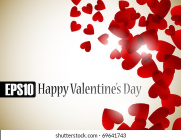 valentine background, eps10