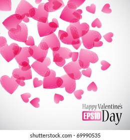 valentine background, eps10