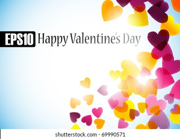 valentine background, eps10