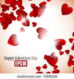 valentine background, eps10