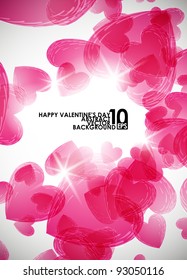 valentine background, eps10