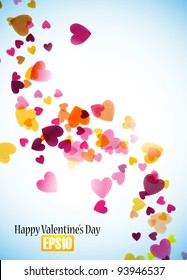 valentine background, eps10