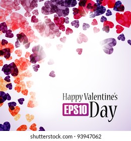 valentine background, eps10