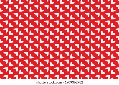 Valentine background heart shaped butterfly concept gift wrapper paper vector illustration.