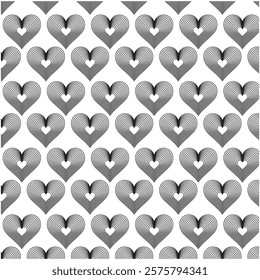 Valentine background with hearts falling. vector illustration. EPS 10 AI