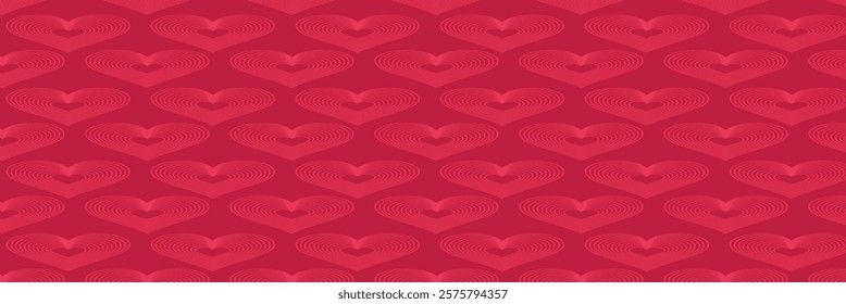 Valentine background with hearts falling. vector illustration. EPS 10 AI