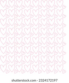 valentine background or pattern with heart