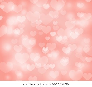Valentine background with pink heart
