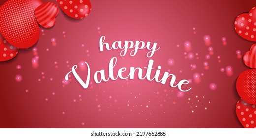 fondo valentino con forma de corazón rojo