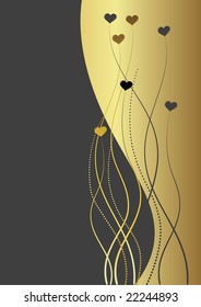 valentine background with space for text