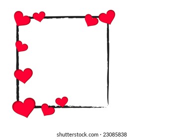valentine background with space for text