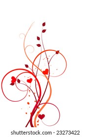 valentine background with space for text