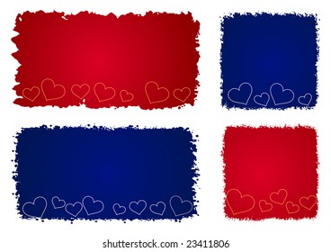 valentine background with space for text