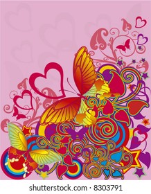 valentine background - vector