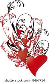 valentine background - vector
