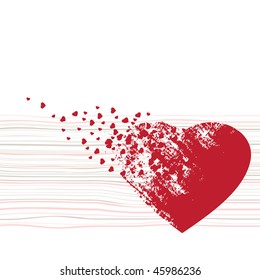 Valentine backgrounds with a space for your text